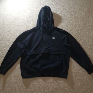 Nike half zip hoodie